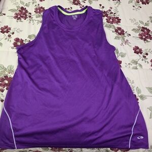 Purple Athletic Tank Top